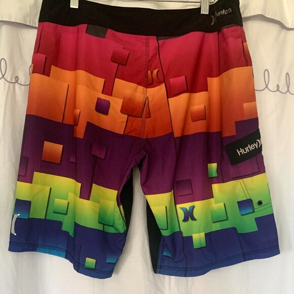 Hurley Phantom Surf Trunks Board Shorts Swim Trunks 33 - Picture 2 of 5